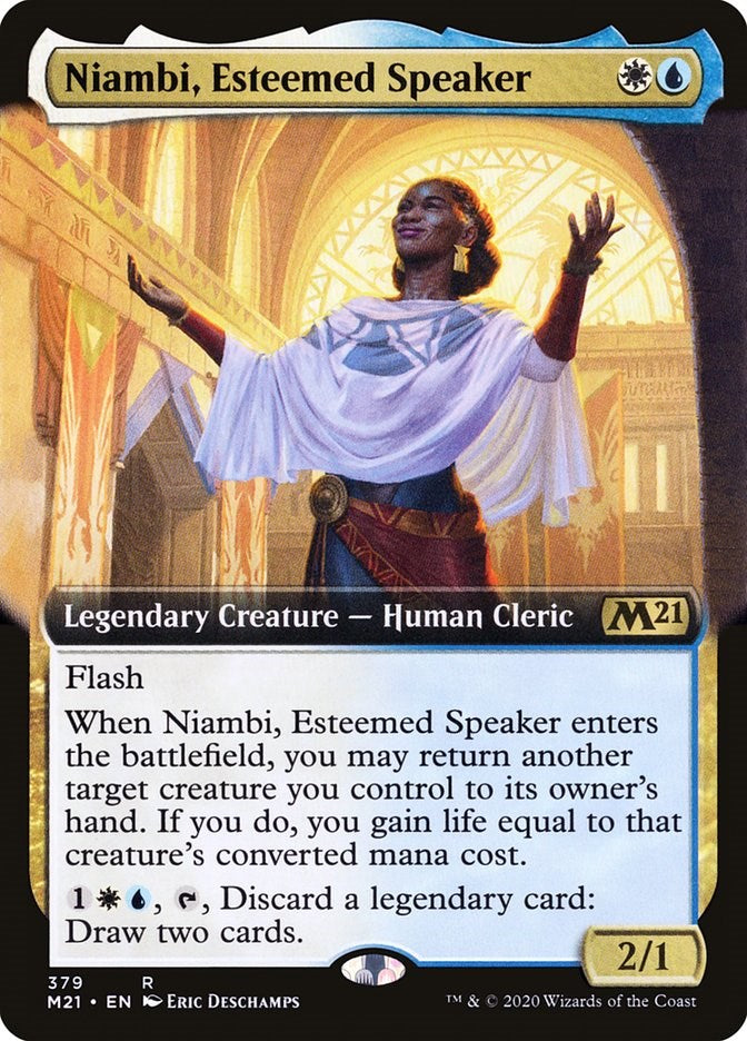 Niambi, Esteemed Speaker (Extended Art)