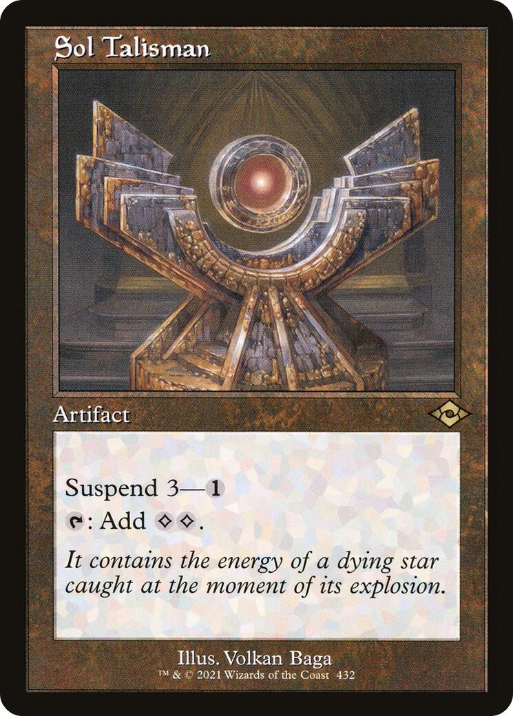 Sol Talisman (Retro Frame)