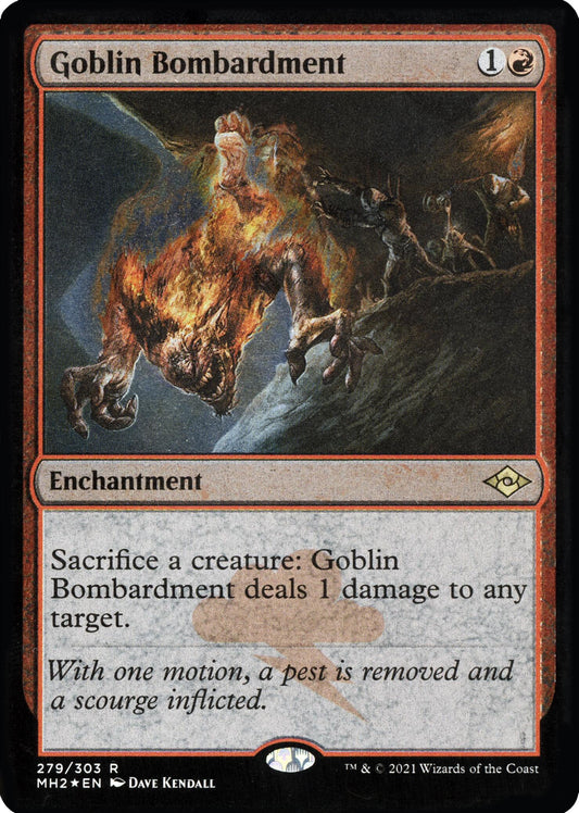 Goblin Bombardment (Foil Etched)