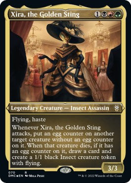 Xira, the Golden Sting (Foil Etched)