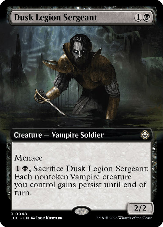 Dusk Legion Sergeant (Extended Art)