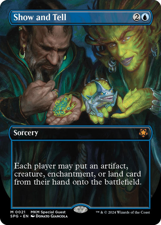 Show and Tell (Borderless)