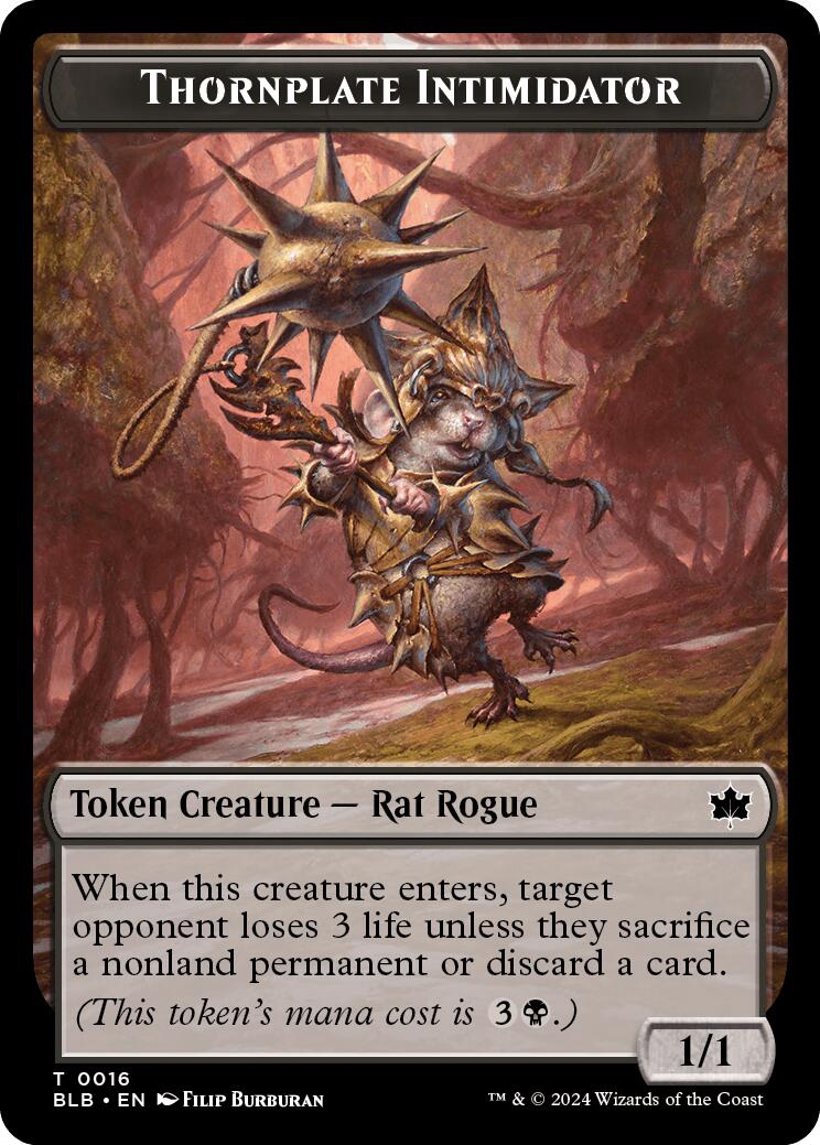 Thornplate Intimidator Token